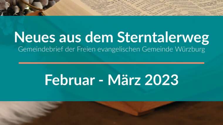 Gemeindebrief Februar/März 23