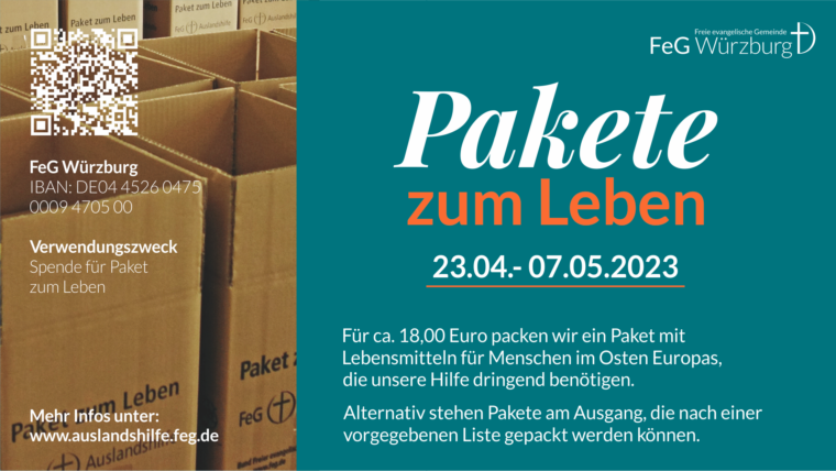 Pakete zum Leben 2023
