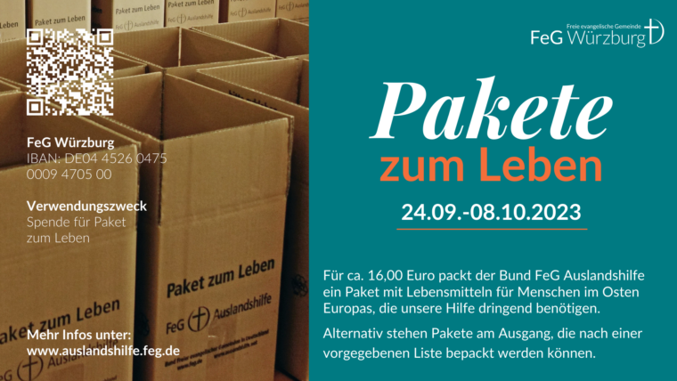Pakete zum Leben