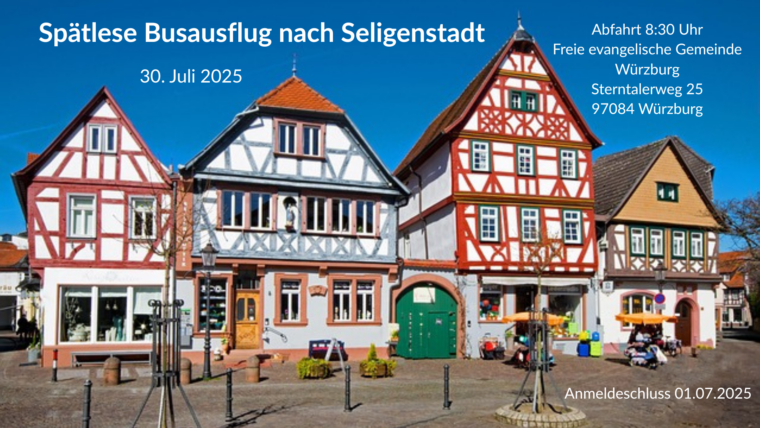 Spätlese Busausflug 30. Juli 25