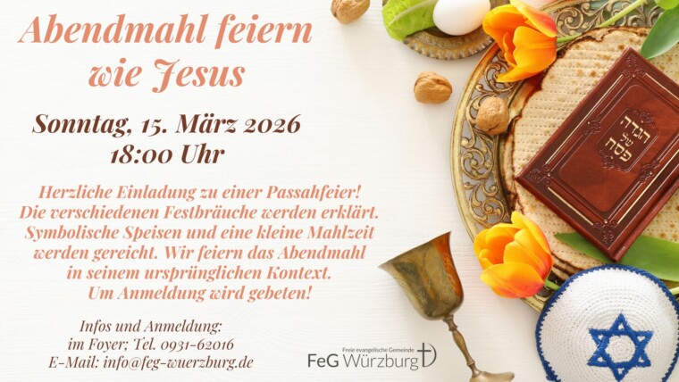 Passahfest 15.03.2026