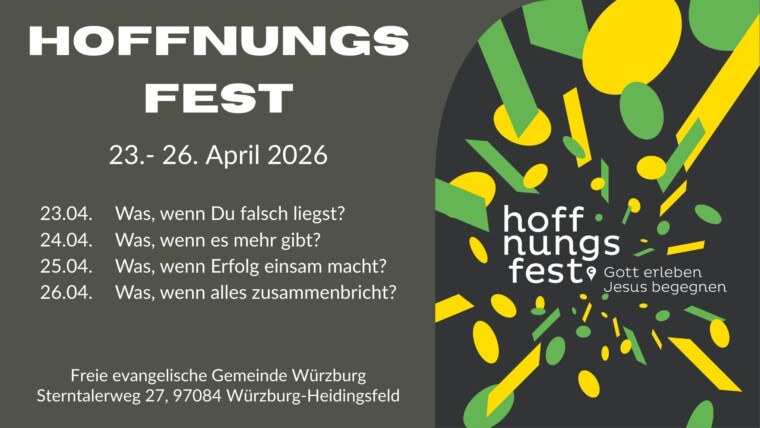 Hoffnungsfest 2026