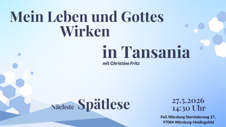 Spätlese 27.05.26
